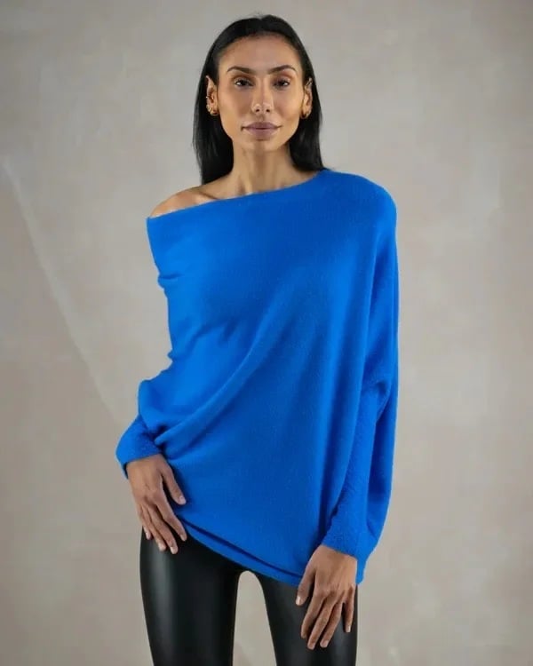 ✨Asymmetric Draped Jumper