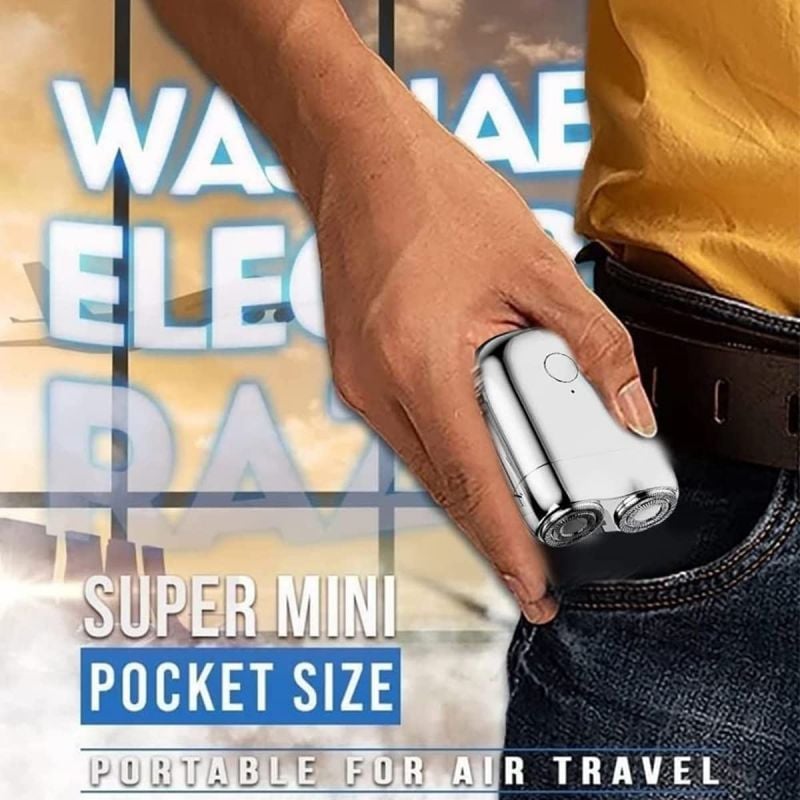 Rotary Cordless USB Charging Mens Electric Shaver Razor