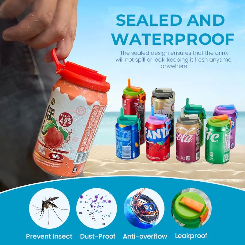 💞Straw Soda Can Lid