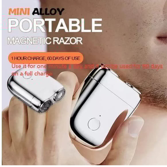 Rotary Cordless USB Charging Mens Electric Shaver Razor
