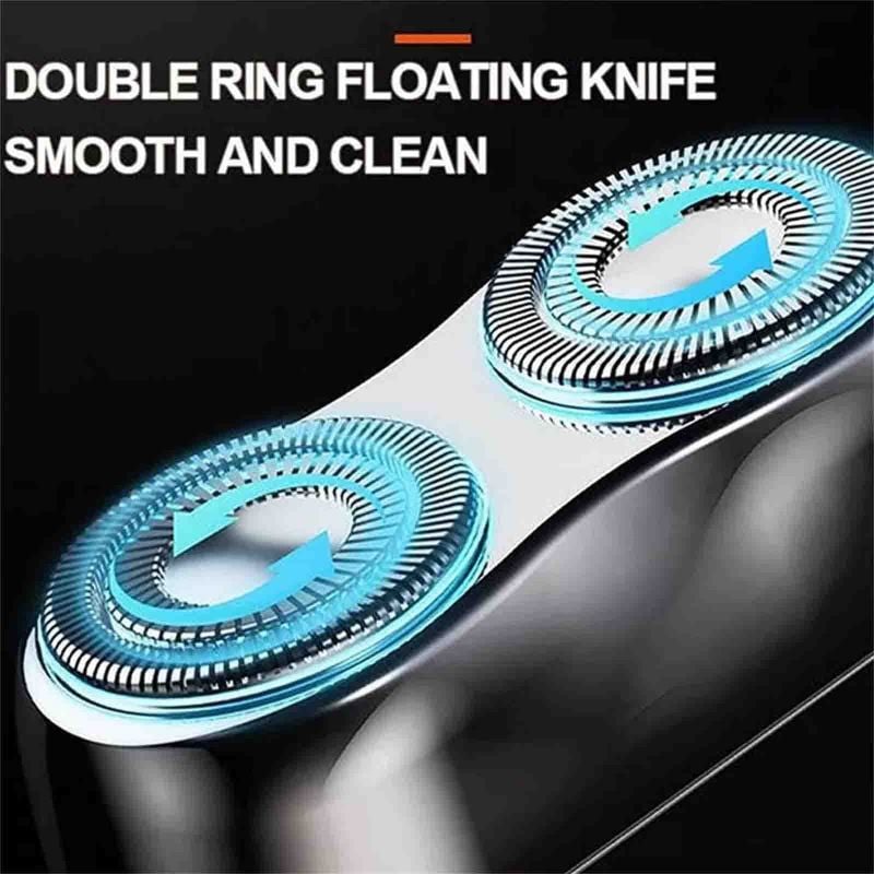 Rotary Cordless USB Charging Mens Electric Shaver Razor