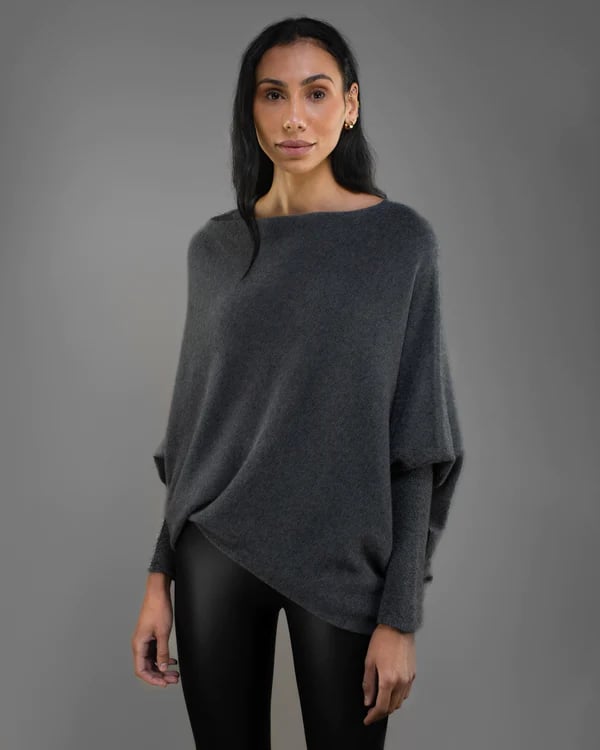 ✨Asymmetric Draped Jumper