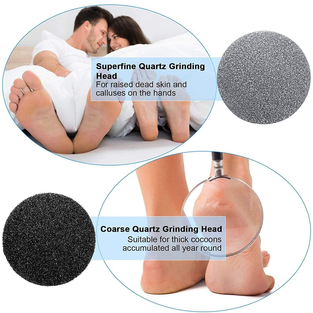 20 PCS Regular Coarse Replacement for Portable Electric Foot Grinder