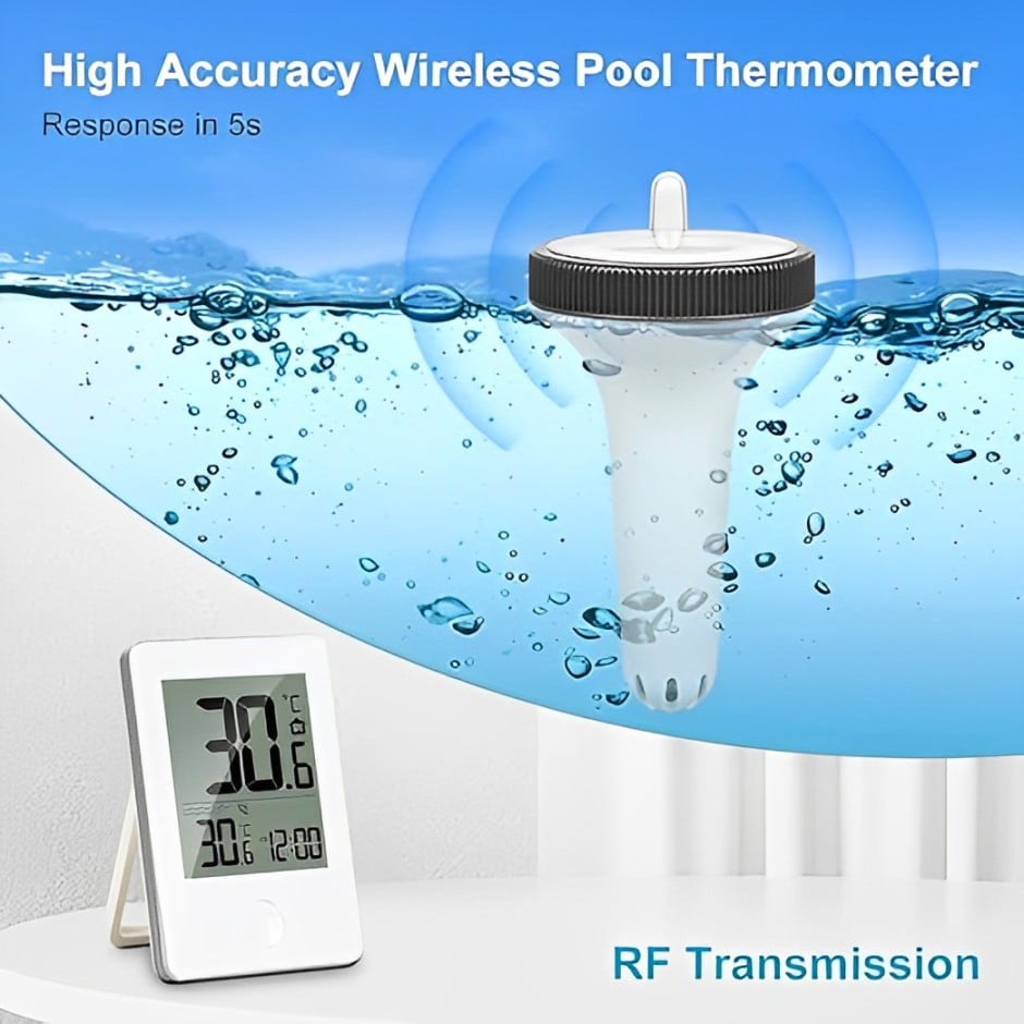 🏊Pool Thermometer🌡️(Fahrenheit Celsius switchable)