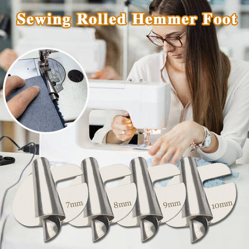 🔥 Sewing Rolled Hemmer Foot